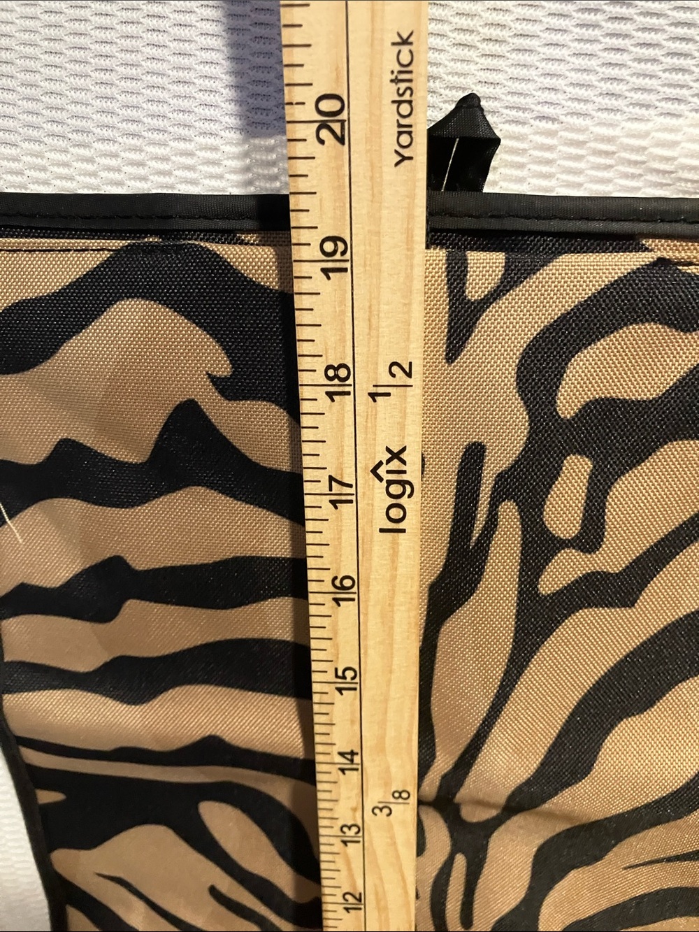 Zebra print in tan and black multi bags 4in1 - Picture 8 of 16